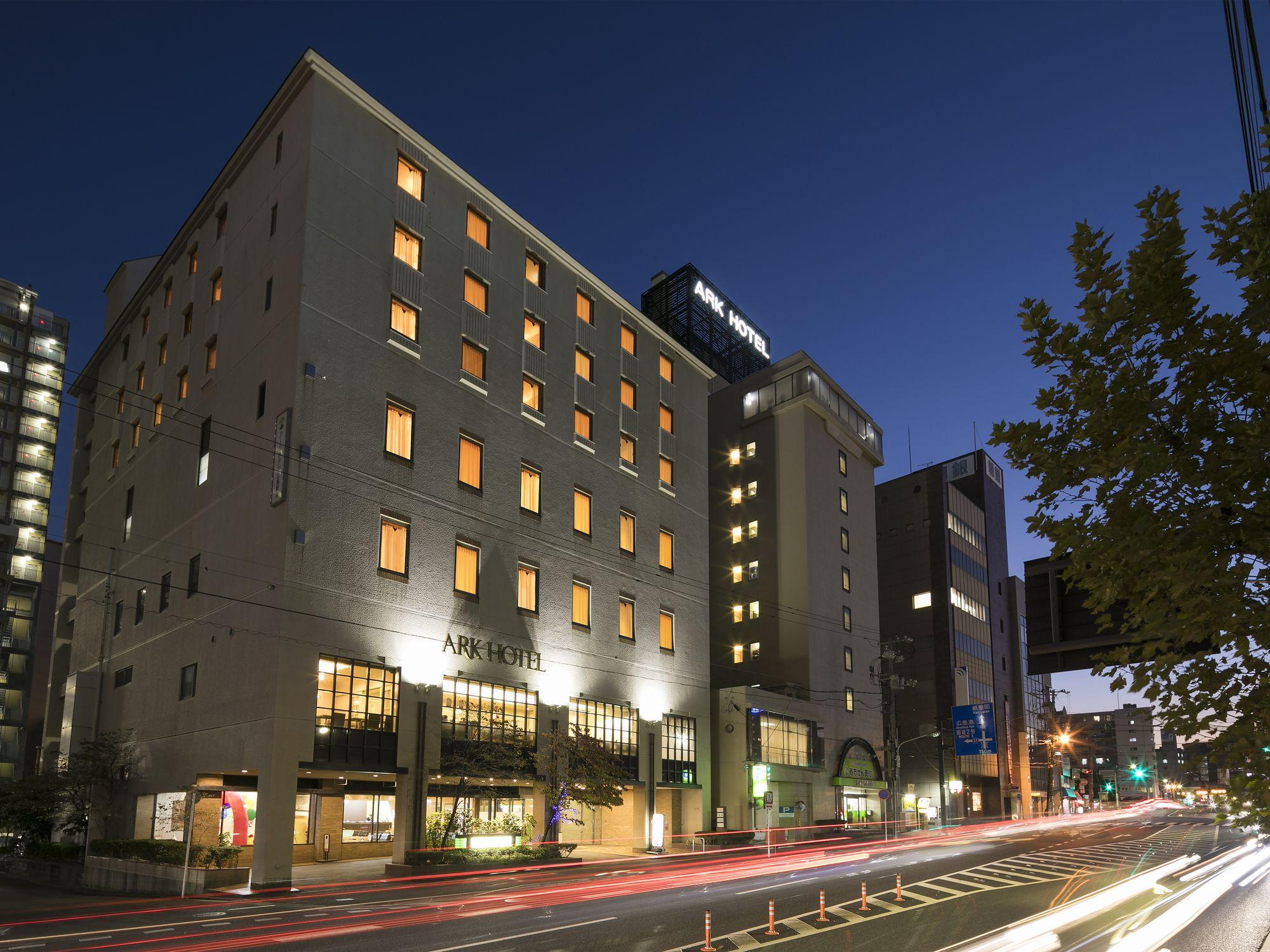 Ark Hotel Hiroshimaeki Minami Kültér fotó